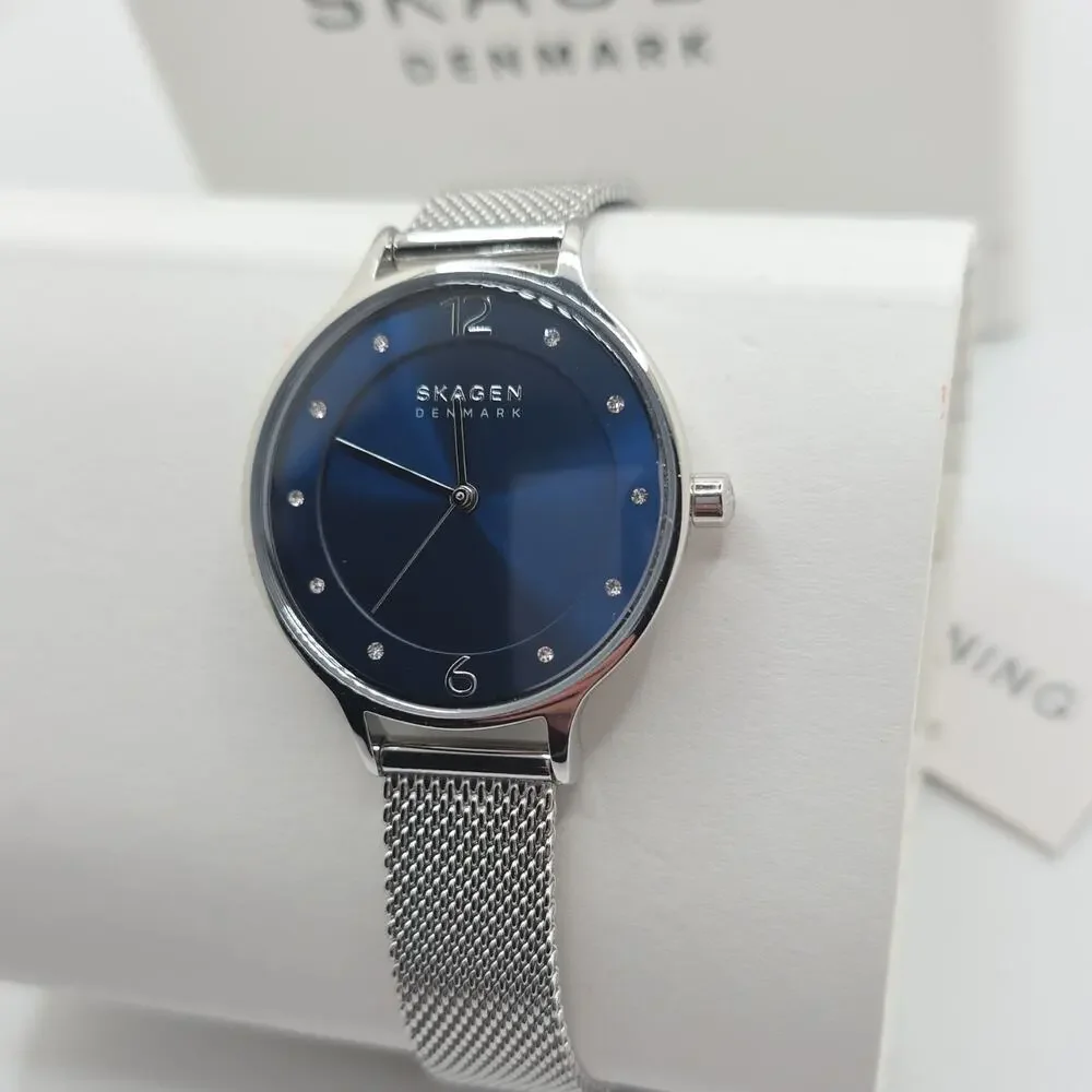Skagen Women's Anita Stainless Steel Mesh Bracelet Watch 30mm SKW2307